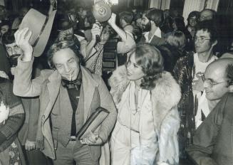 Karen Black and her husband, Kit Carson, made a movie star entrance to the Elgin movie theatre on Yonge St