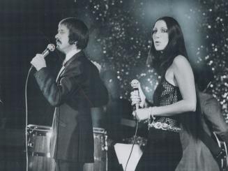 Humor has been added in large quantities to the performances of the husband-and-wife team of Sonny and Cher