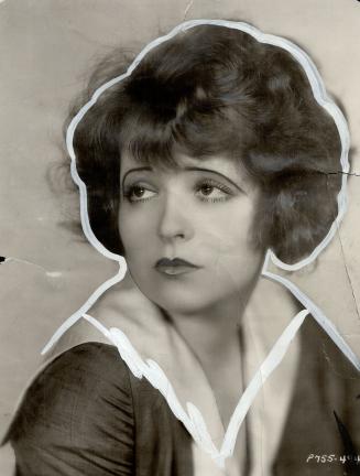 Top centre, Clara Bow, who portrayed the character of Elinor Glyn's It girl in the screen version of her