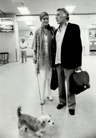 Burton, Richard (entertainment) and wife Susan Hunt