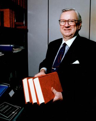 Frank Callaghan Former Chief Justice Ontario Court, General Division now deceased
