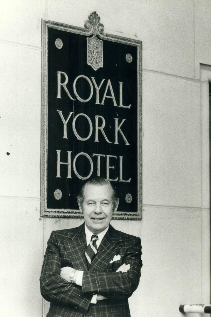 Gordon Cardy Manager Royal York