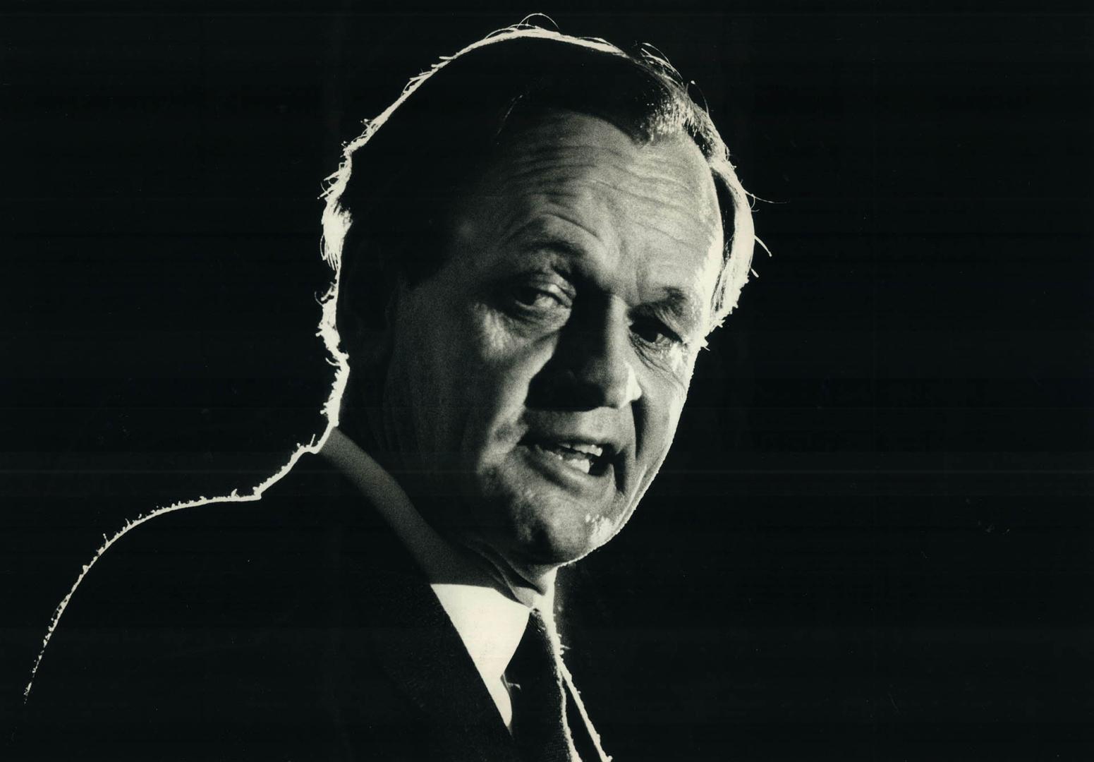 In the wings: Jean Chretien, who won the heart of the party but lost the federal Liberal leadership to John Turner, may be the frontrunner to succeed him if public criticism persuades him to quit