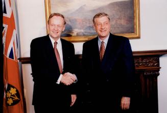 Jean Chretien and Mike Harris