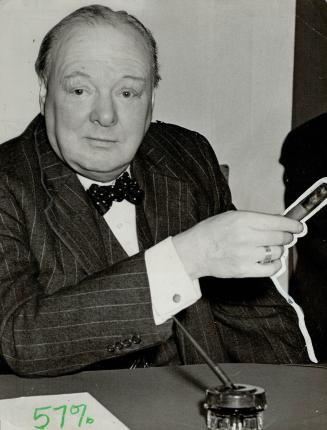 Wearied by war, Churchill has been ordered to take a complete rest by his physician