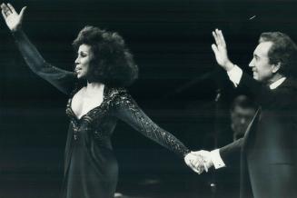 There oughta be a law: . . . against allowing married couples on atage together, says reviewer Vit Wagner of last night's Diahann Carroll/Vic Damone c(...)