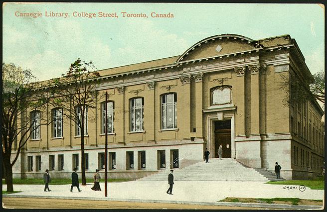 Carnegie Library, College Street, Toronto, Canada