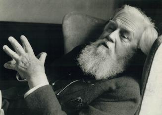 Author, editor, playwright, former newspaper publisher, and former master of University of Toronto's Massey College, Robertson Davies, 72, is Canada's most renowned man of letters. Who knows what thoughts of genius are brewing in Davies' mind