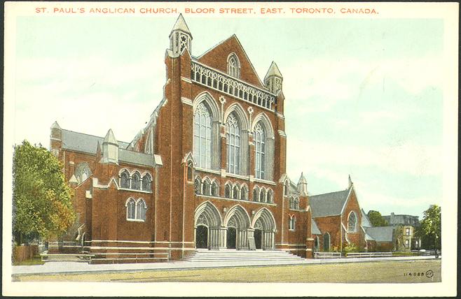 Toronto Anglican Church - St. Paul's Bloor Street