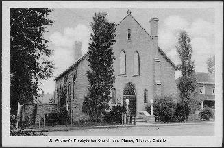 St. Andrew's Presbyterian Church and Manse, Thorold, Ontario