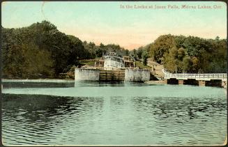 In the Locks at Jones Falls, Rideau Lakes, Ontario