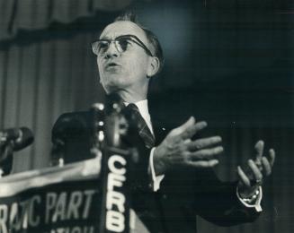 T. C. Douglas, NDP leader