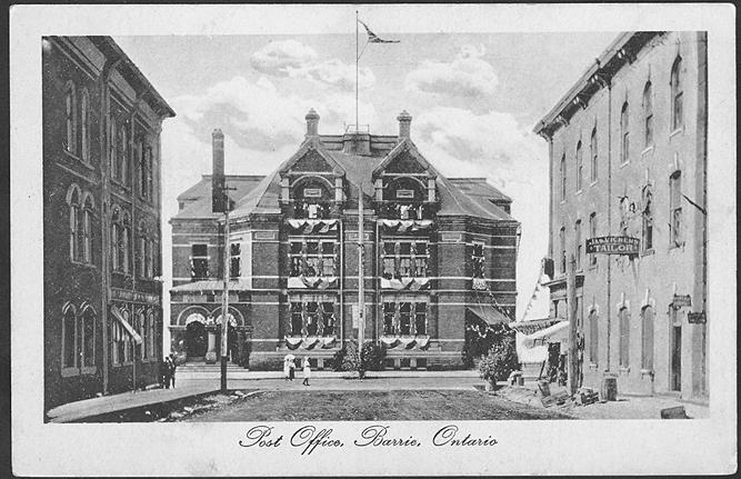 Post Office, Barrie, Ontario