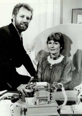 Bruce Gray and Nuala Fitzgerald, soap stars with High Hopes