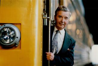 A Desire to see Canada at ground level got author Dick Francis on a cross-country 'mysery tour' train