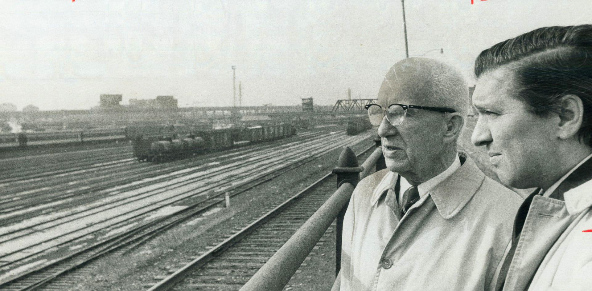 Geodesic design inventor Buckminster Fuller, architect of the domed U