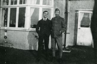 Arthur Conan Doyle and his son Kingsley