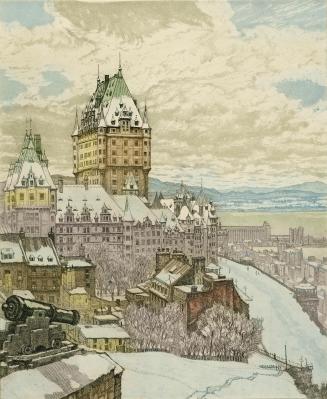 View from the Citadel. (Québec, Québec)