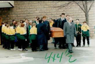 Funeral of Eddie Hirleman