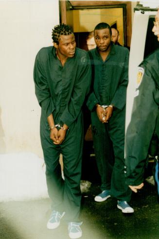 Marlin Rowe (left) and Dain Campbell, 18