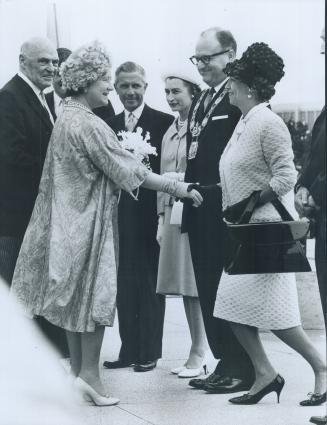 Royal Tours - Princess Margaret and Lord Snowden (U S A 1965), Queen Mother Elizabeth (Canada 1965) Toronto