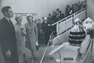 Princess Alexandra opened an exhibit entitled Modesty to Mod at the Royal Ontario Museum yesterday and found the display of garments dating back 175 y(...)