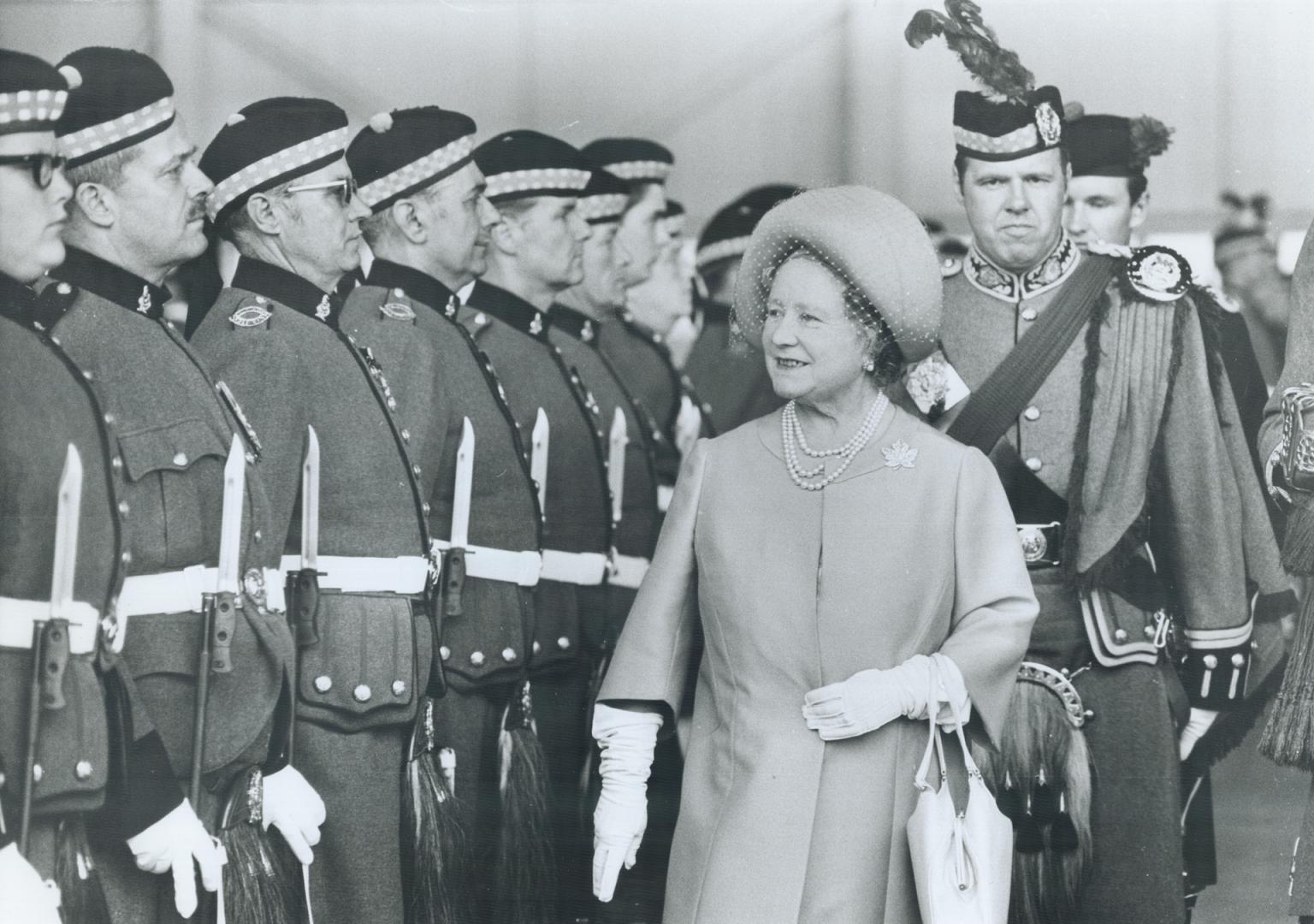 Royal Tours - Queen Mother Elizabeth (Canada 1974) Toronto