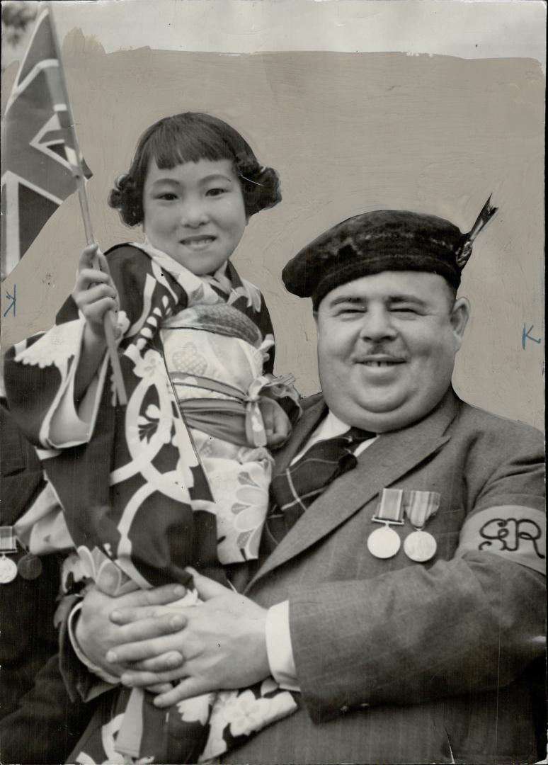 Then the Queen might tell of the Japanese baby who held up to see the royal parade in Vancouver
