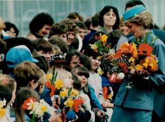 Royal Visits - Prince Charles and Princess Diana (Canada 1986) British Columbia