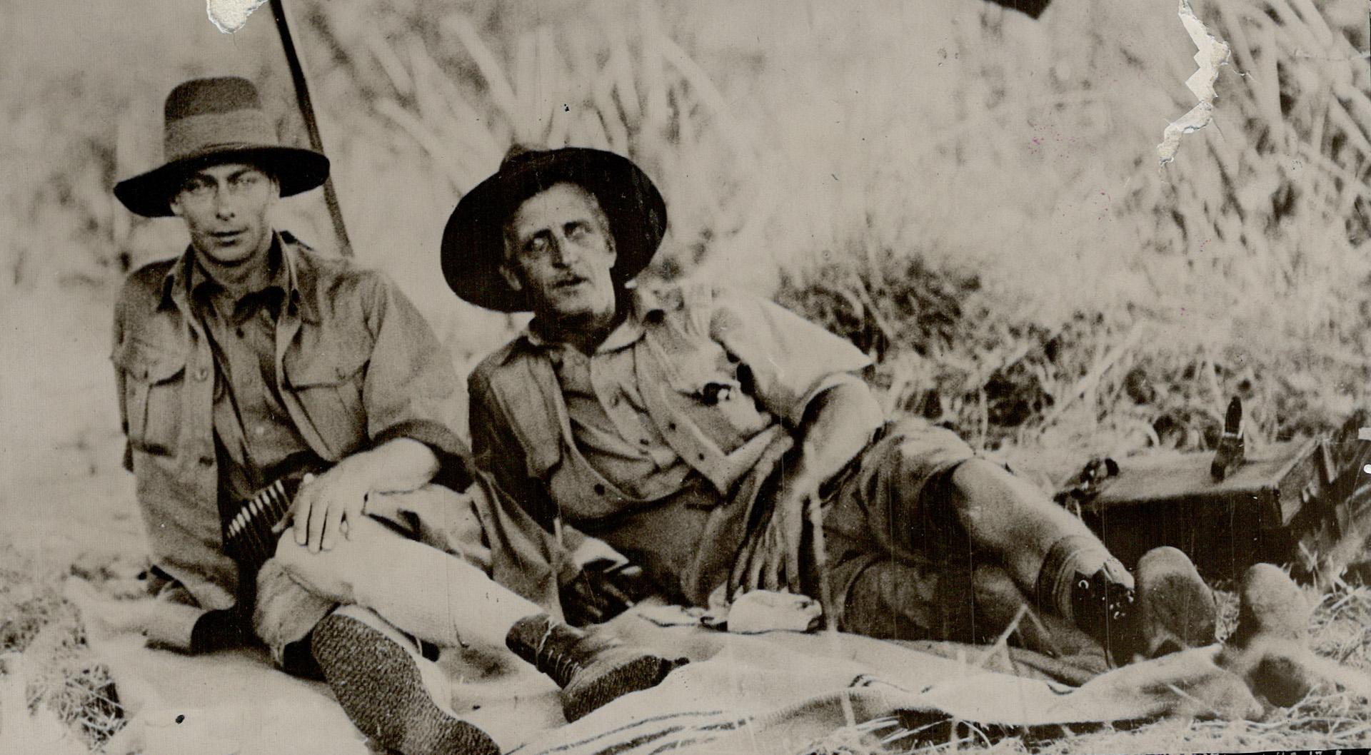 The Duke of York in India with his chief hunter, Pat Ayre