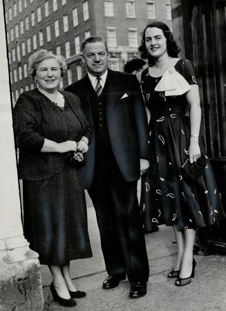 Toronto's Robert Saunders, Wife, Daughter