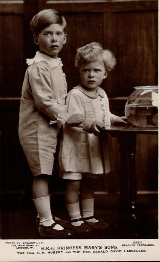 H. R. H. Princess Mary's sons, G. H. Hubert and Gerald David Lascelles