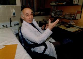 Group Captain: Dr. Charles Godfrey, chairman of People Or Planes group, still works out of the small office he has had for 20 years