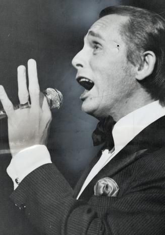 Frank Gorshin in action at the Royal York: He opened his polished act at the Imperial Room last night