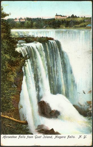 Horseshoe Falls from Goat Island, Niagara Falls, N