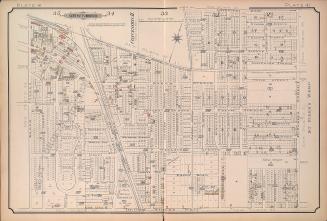 [Plate 41] Atlas of the city of Toronto and vicinity from special survey founded on registered plans and showing all building and lot numbers.