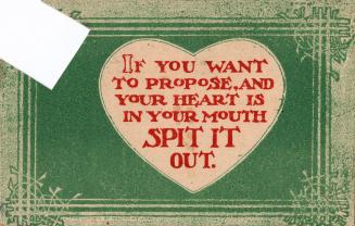 If you want to propose