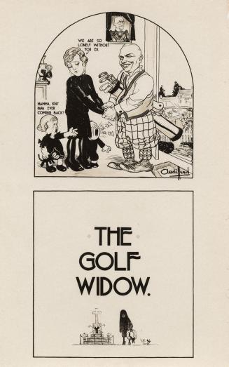 The golf widow