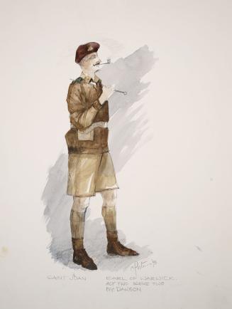 Costume design: Earl of Warwick
