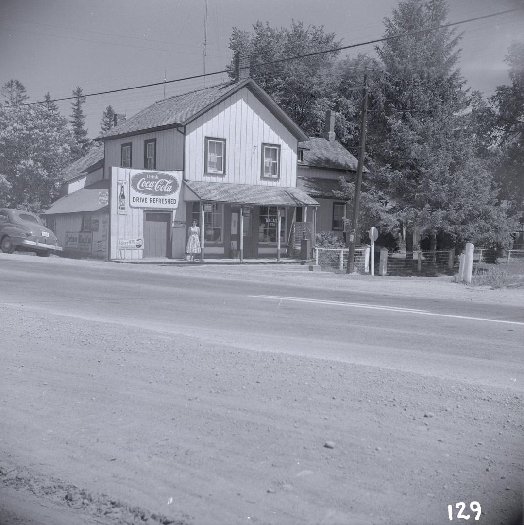 Edgeley Post Office on the southeast corner of Jane Street and Highway 7