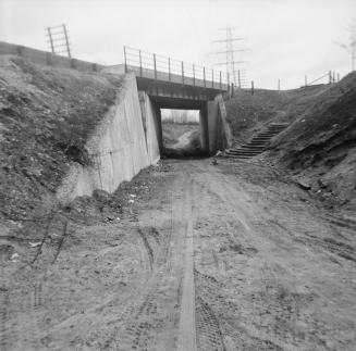 Toronto Suburban Railway, Guelph line, underpass at Lambton