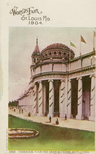 World's fair, St. Louis, Mo., 1904: Corner varied industry building