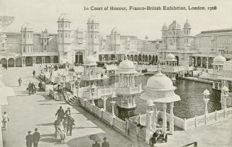 In the court of honour, Franco-British exhibition, London, 1908