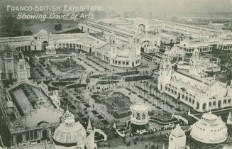 Franco-British Exhibition, showing court of arts
