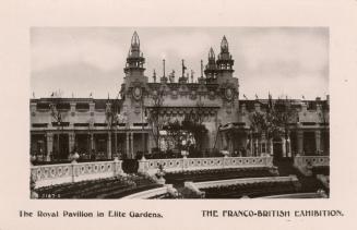 Elite gardens and grand restaurant, Franco-British Exhibition, London, 1908