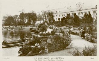 Rock garden and Australia, British Empire Exhibition, 1924