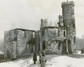 Fire guts Caledon Castle
