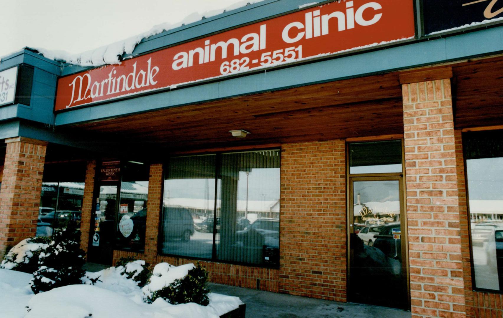 Martindale Animal Clinic (Homolka's workplace)