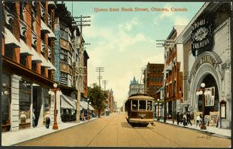 Queen from Bank Street, Ottawa, Canada