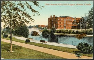 First Avenue School and Lagoon, Ottawa, Canada